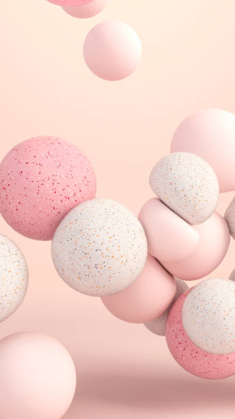 istock 3D Colorful Floating shapes background 2076269156