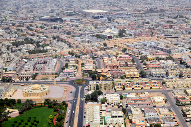 istock Mirdif from the air, Dubai, UAE 2076355214