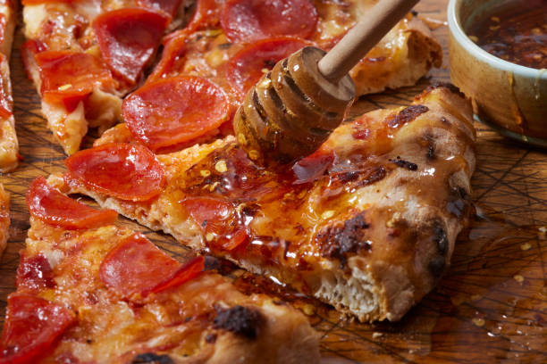 istock Trending Hot Honey Pepperoni Pizza 2076355260