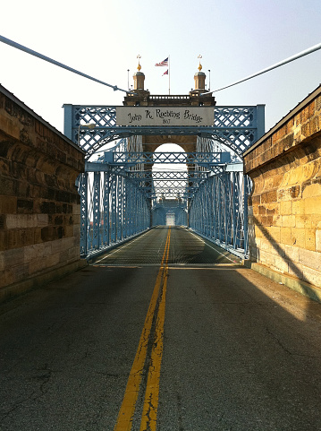 Rebelling Bridge in Cincinnati USA