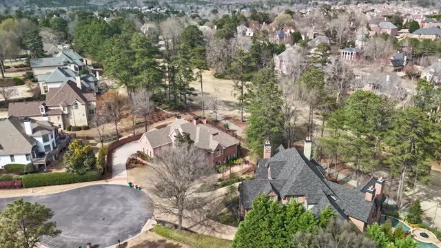 4k Hyperlapse video of a subdivision