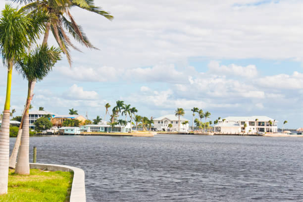 istock Villas and homes on Pine Island Florida 2076445336