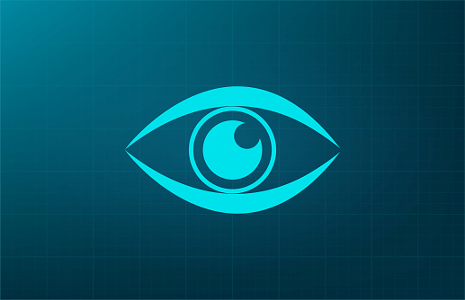 Eye icon - vector