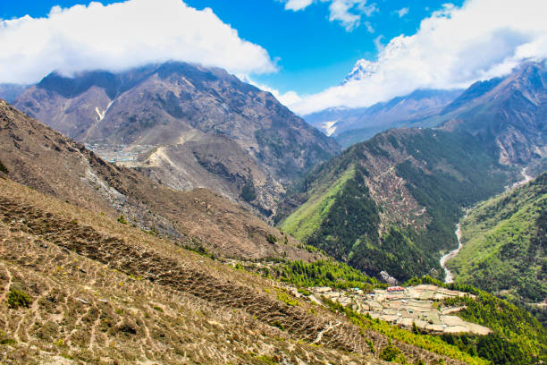 istock Phortse Thanga Village - Everest Base camp trek 2076855712