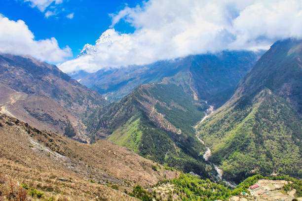 istock Phortse Thanga Village - Everest Base camp trek 2076857766