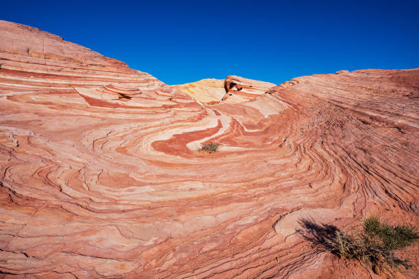 The entrance to the Valley of Fire State Park at dawn.