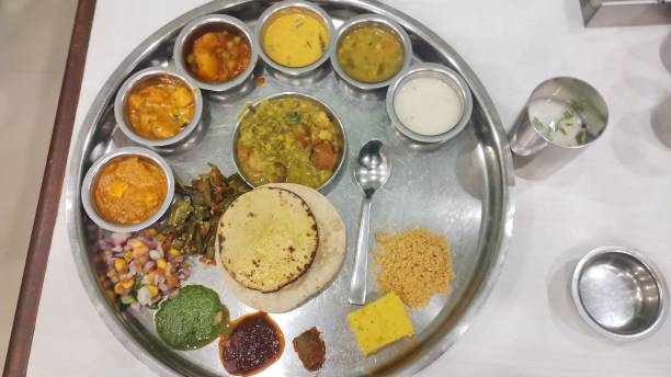 istock A full plate Rajasthani thali with traditional dishes 2077117243