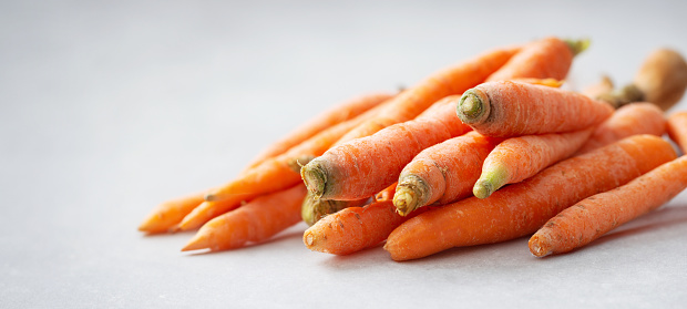 bunch of mini carrots