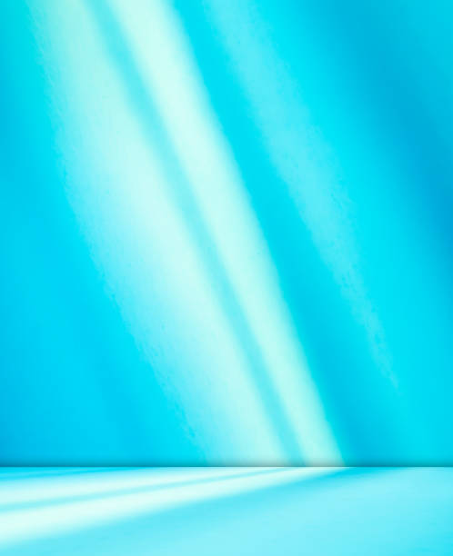 istock Blue Background for Presentation Abstract Studio Cyan Template Business Kitchen House Table Building Light Spaec Wall Interior Room Plant Shadow Window Desk Floor Bar Concrete Gradien Stone Podium 2077180757