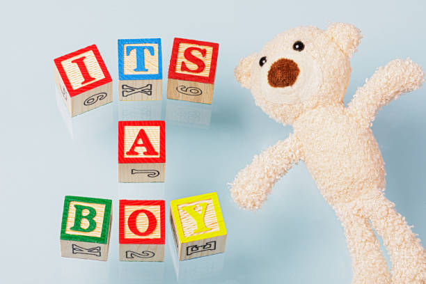 A Baby Shower invitation for a baby boy