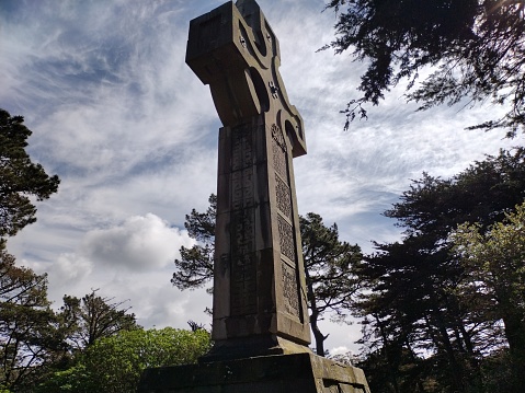 7-12-2022: San Francisco, California: Cross at mount Davidson, San Francisco, California