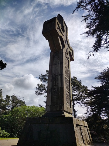 7-12-2022: San Francisco, California: Cross at mount Davidson, San Francisco, California