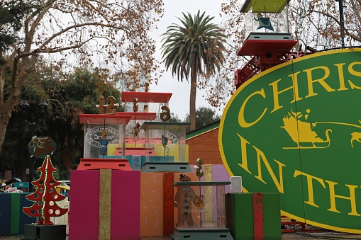 11-17-2023: San Jose, California: San Jose Christmas in the park