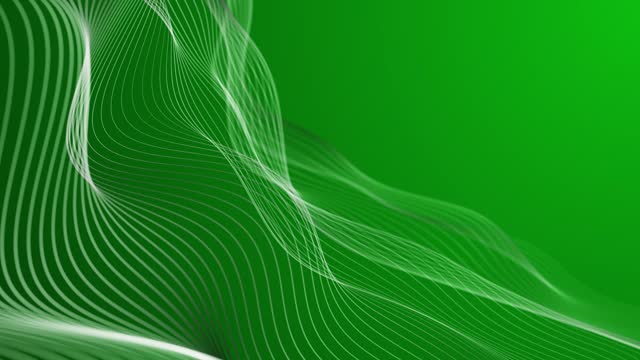 4K Abstract Background Loopable - green