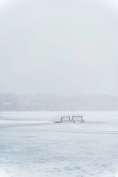 Photo of Lake Placid in Winter 2024