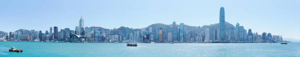 Hong Kong city skyline