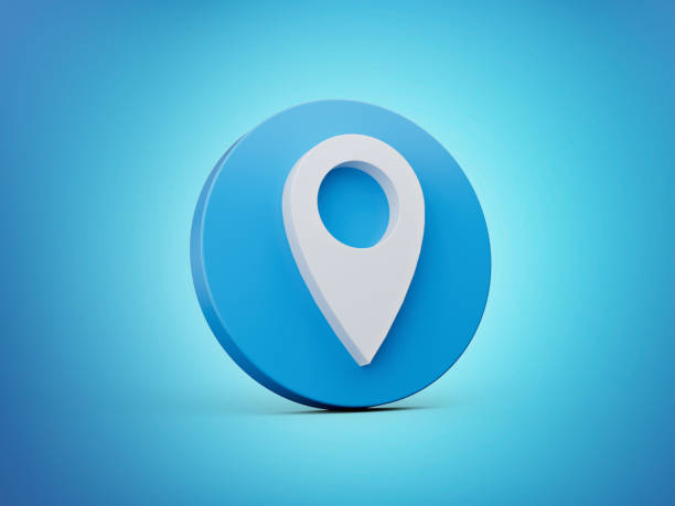 istock 3d shiny blue light with rounded blue and white finance icon on blue background 3d illustration 2077531823