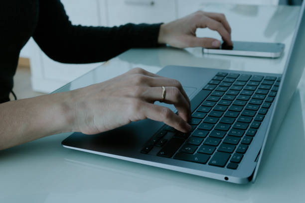 istock Working from home ties you to technology. 2077547738