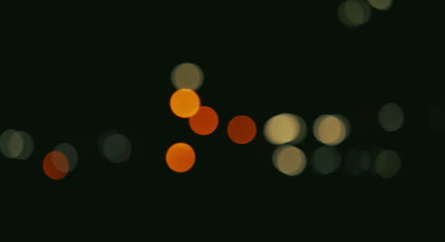 Retro style Abstract bokeh background in night