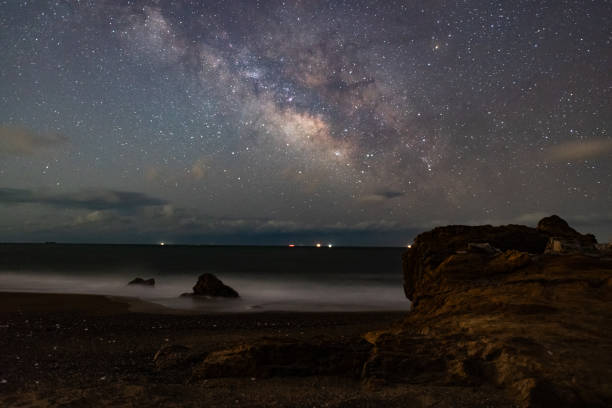 istock Watch the Milky Way at sea 2077749911