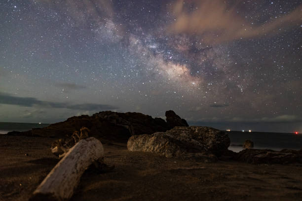 istock Watch the Milky Way at sea 2077750425