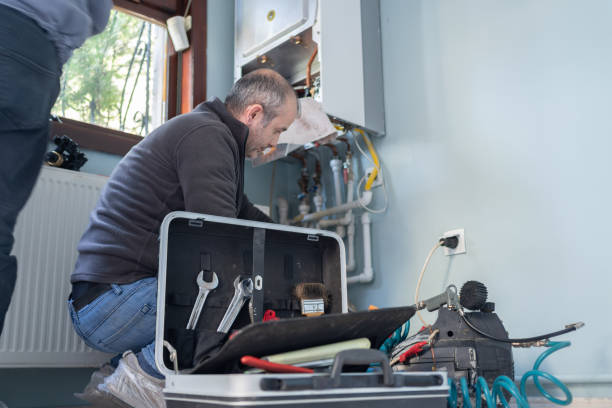 istock Gas Heating Boiler Service At Home 2077804832