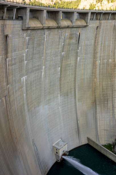 istock A dam in the Pyrenean landscape. 2077812595