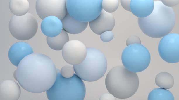 istock Colorful Floating Soft Balls Background 2077846194