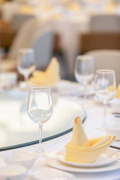 istock The restaurant's service staff is neatly arranging the tableware 2077983419