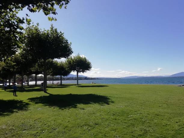istock Beautiful scenery in Lake Geneva, Switzerland. 2078022495