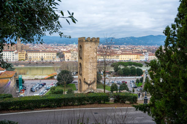 istock Florence city view and Piazza Giuseppe Poggi 2078076315