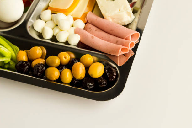istock Traditional Turkish Breakfast in metal tray 2078081621
