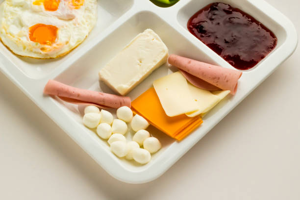 istock Traditional Turkish Breakfast in portion food tray 2078139201