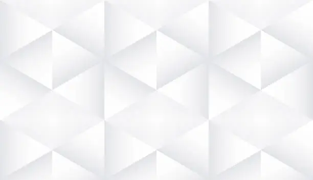 Vector illustration of Abstract geometric white background.