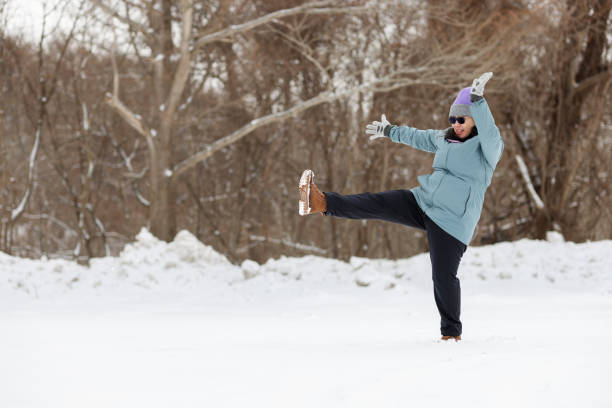 istock Happy Young Woman Enjoying Winter 2078181119