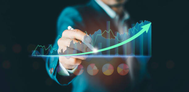 istock Planning and strategy development concept, Stock market, Business growth, progress or success, invest in trading, chart going up showing growth, profit or success 2078217668