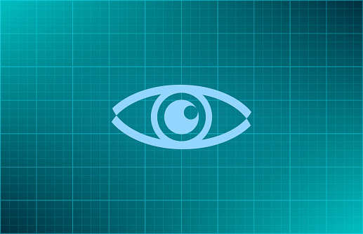 Eye icon. Vector