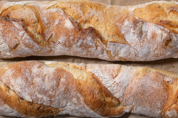 istock Fresh homemade french baguette bread . 2078248651