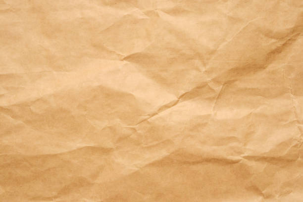 istock Abstract crumpled and creased recycle brown paper texture background 2078271593
