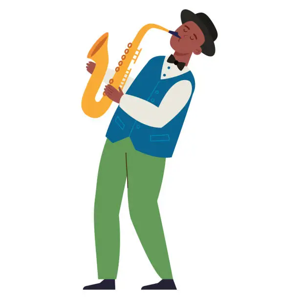 Vector illustration of World Jazz Day