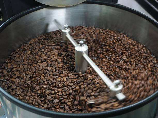 istock Coffee Roaster Batch of Beans 2078313943