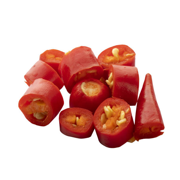 istock sliced red hot chili peppers isolated on a white background 2078315973