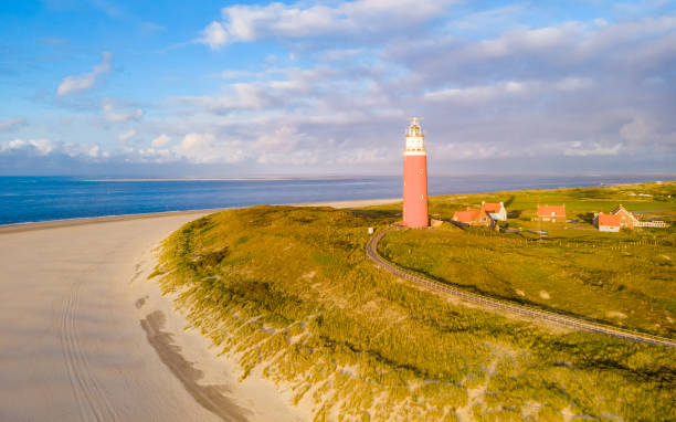 istock exel lighthouse during sunset Netherlands Dutch Island Texel 2078331961