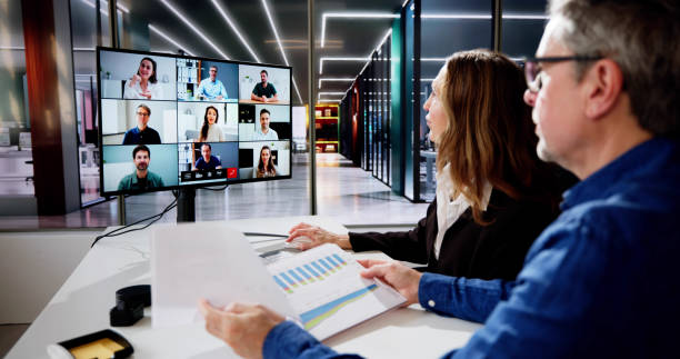 istock Online Video Conference Business Meeting Call 2078360225
