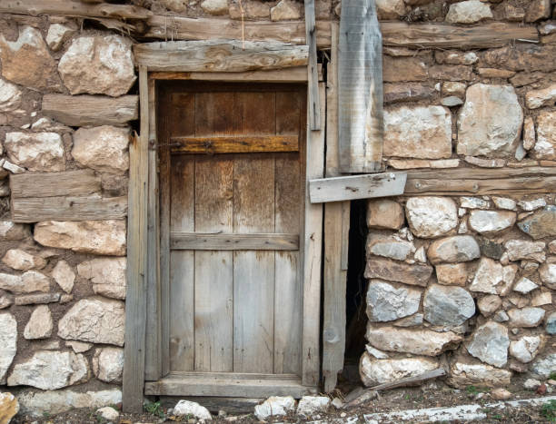 istock Weathered Wooden Door 2078372885