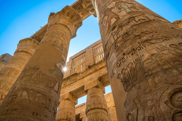 istock Columns in the Hypostyle Hall at the Karnak Temple COmplex 2078426033