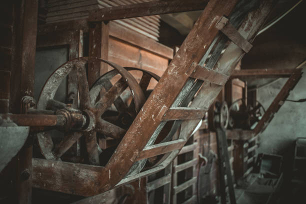 istock ruins of an old abandoned water mill 2078437695