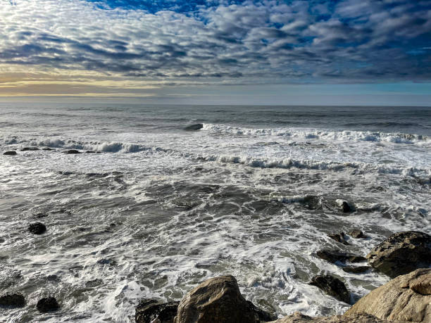 istock Rocks and waves on the coast 2078463120