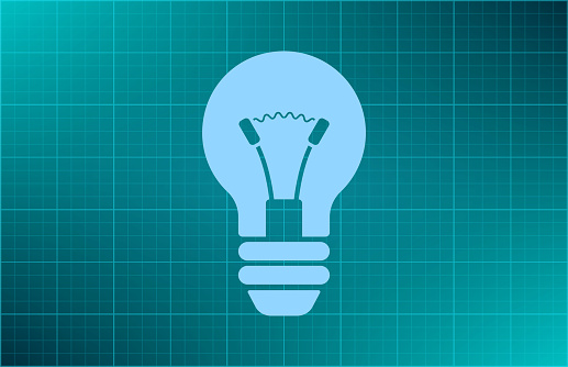 Light Bulb, vector icon.