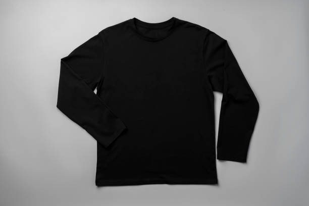 istock Cotton T-shirt on gray background flat lay top view 2078474005